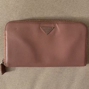 Authentic Prada Zip Wallet